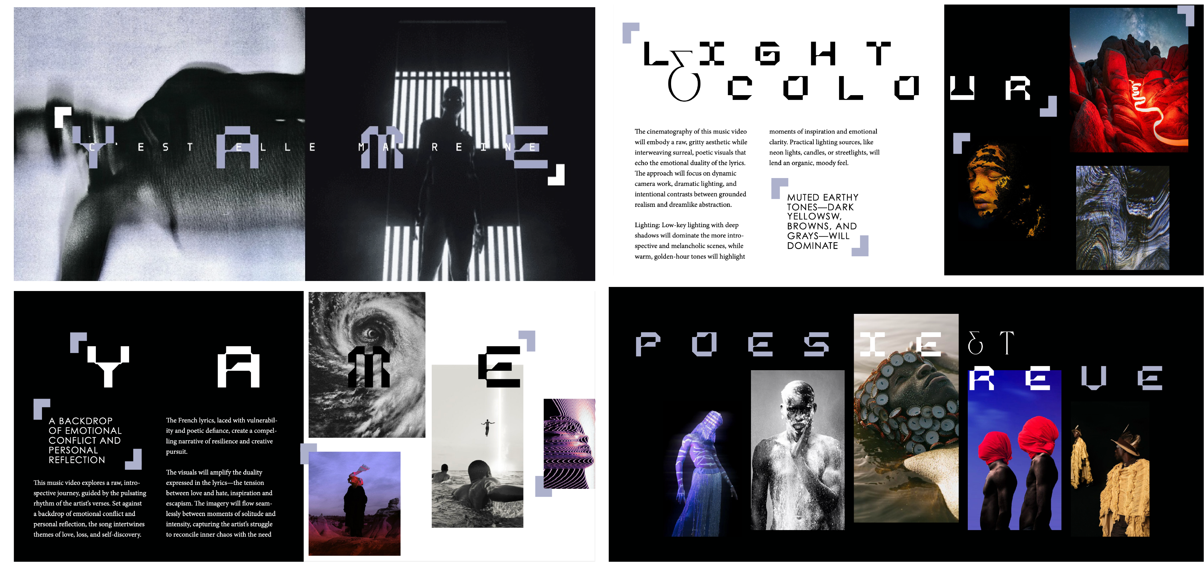 Music video pitch deck